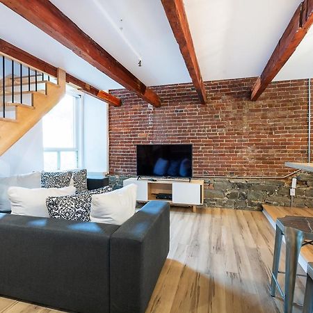 Apartmán Les Lofts St-Paul - Par Les Lofts Vieux-Quebec Exteriér fotografie